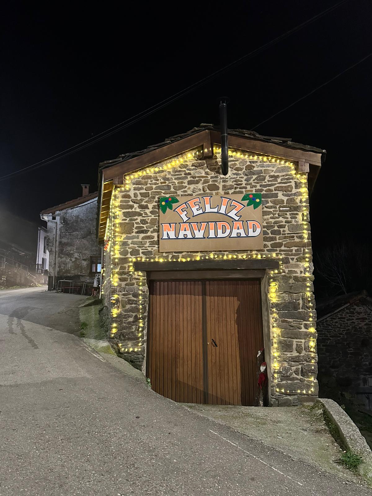 Cartel Feliz Navidad Luis Angel
