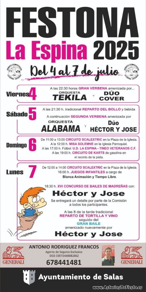La Festona en La Espina 2025