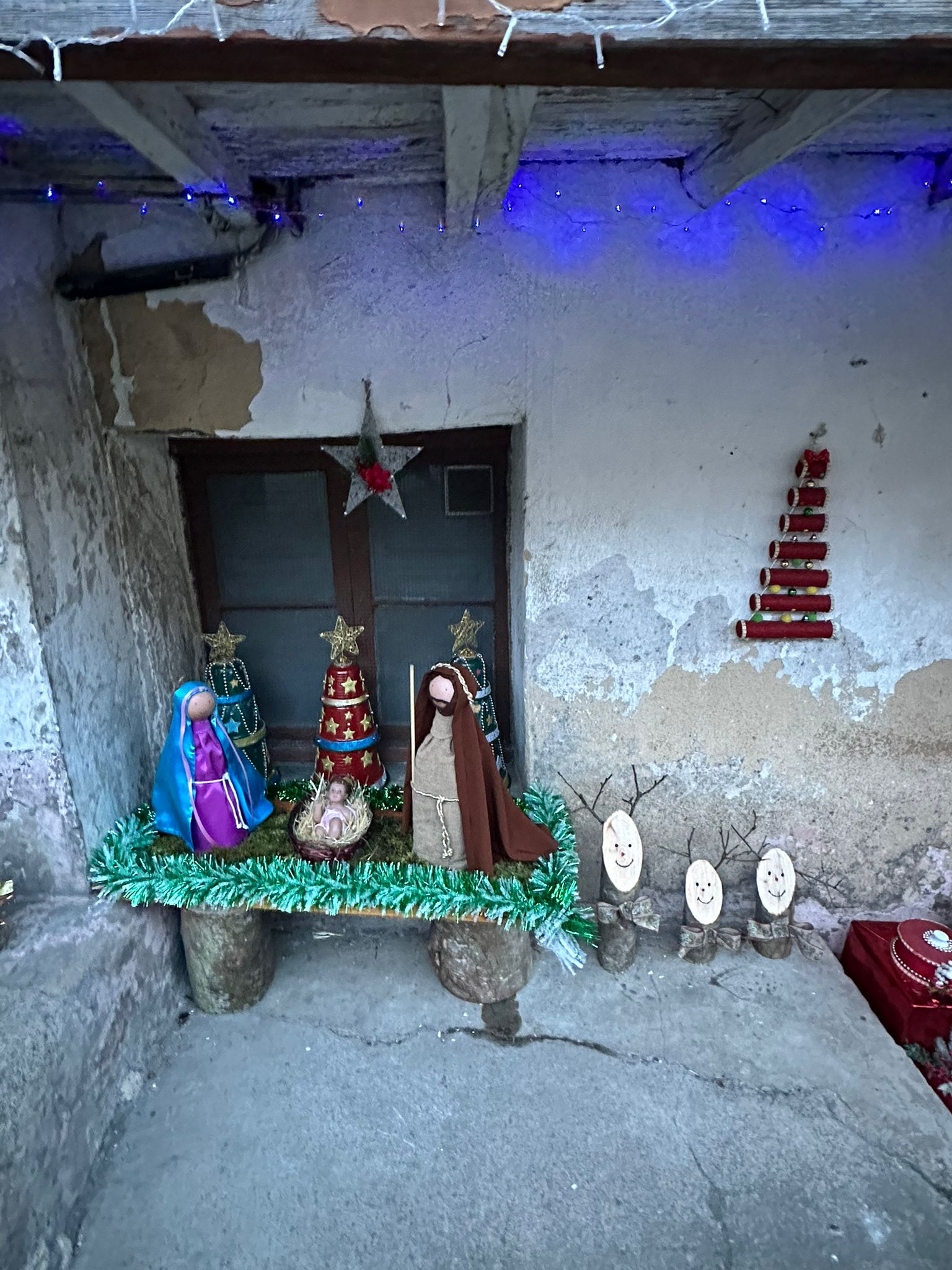 Nacimiento de tela